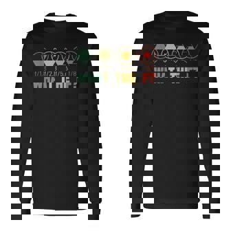 何のf？写真面白い写真家のカメラの絞り 長袖Tシャツ - Kawaiitshirt