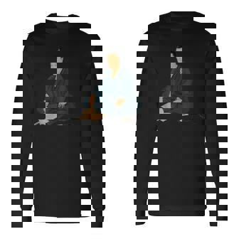 偉人 歴史 吉田松陰 長袖Tシャツ - Kawaiitshirt