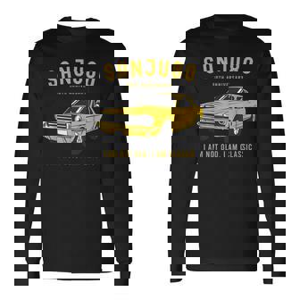 傘寿祝い 車好き 父 男性 父の日 クラシックカー 80歳 I'm Not Old I'm Classic 長袖Tシャツ - Kawaiitshirt