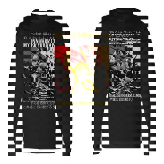 僕の内なる戦士 蟹 日本語 長袖Tシャツ - Kawaiitshirt