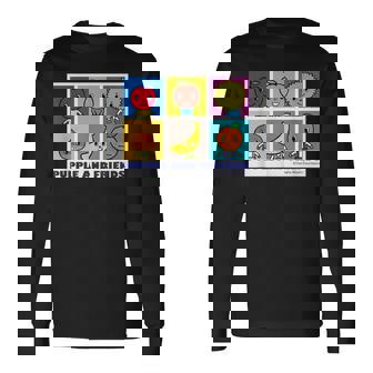 元気いっぱいおともだち 長袖Tシャツ - Kawaiitshirt