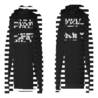 公安警備員 イベントスタッフオフィサー ジョブユニフォーム 長袖Tシャツ - Kawaiitshirt