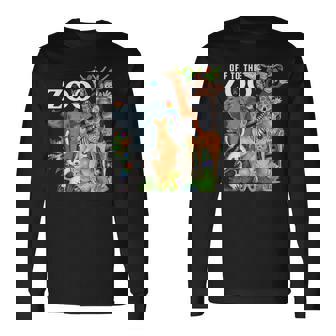 動物園動物 サファリパーティー 動物園サファリ動物園 長袖Tシャツ - Kawaiitshirt