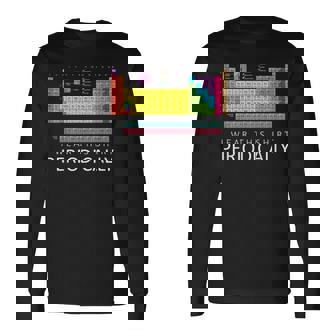 化学しゃれシャツ-私はこのシャツを定期的に着ています 長袖Tシャツ - Kawaiitshirt