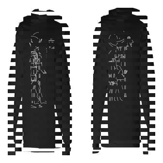 古代エジプトの神々 エジプトアート クラシック エブリデイ 長袖Tシャツ - Kawaiitshirt