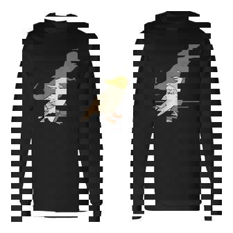 叫ぶオカメインコ オカメインコ好き かわいい 鳥ジョーク 鳥好き インコの飼い主 いんこの飼い主 インコ 長袖Tシャツ - Kawaiitshirt