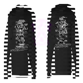 可愛くてごめん。ダックスフンドデザイン 長袖Tシャツ - Kawaiitshirt