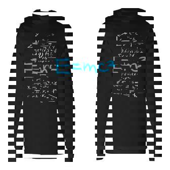 同等フォーミュラ EMc2 質量エネルギー 長袖Tシャツ - Kawaiitshirt