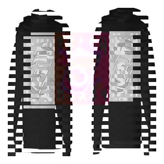 和桃アルコールソフトドリンク 桃 長袖Tシャツ - Kawaiitshirt