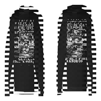 国立公園を守る ドージェ公園は利益ではない 長袖Tシャツ - Kawaiitshirt