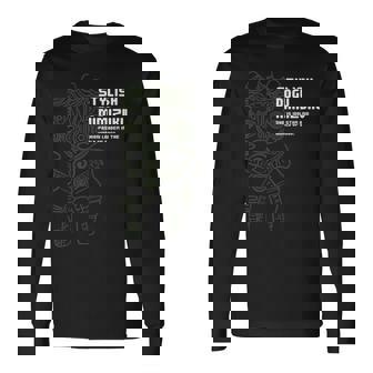 土偶 みみずく土偶 縄文 はにわ おしゃれ かわいい シュール 長袖Tシャツ - Kawaiitshirt