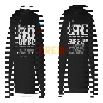 土地家屋調査士 クルー 土地家屋調査士 測量 土地家屋調査士 長袖Tシャツ - Kawaiitshirt