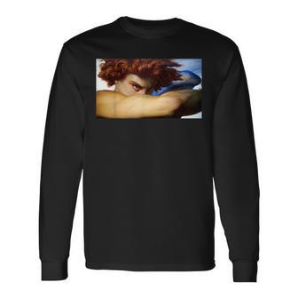 堕天使ルシファー・アレクサンドル・カバネル・ルネサンス ゴシック 長袖Tシャツ - Kawaiitshirt