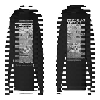 墓石のデザイン。 長袖Tシャツ - Kawaiitshirt