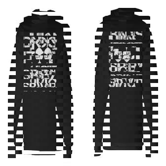 外反母趾足手術サバイバー 長袖Tシャツ - Kawaiitshirt