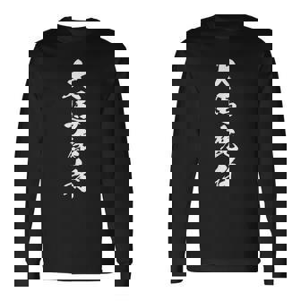 大馬鹿者 文字入り おもしろ ユーモア 反省 自虐 黒 他カラー メンズ レディース 大きいサイズ 筆文字 長袖Tシャツ - Kawaiitshirt