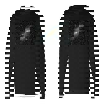 天の川銀河の天体写真 長袖Tシャツ - Kawaiitshirt