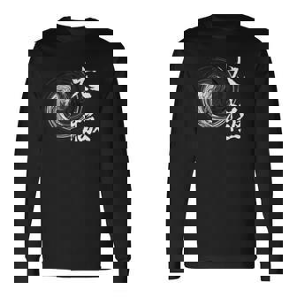 太極拳 太極拳 陰陽サークル 長袖Tシャツ - Kawaiitshirt