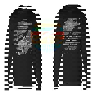 太陽系惑星 望遠鏡 天文学 科学ファン 長袖Tシャツ - Kawaiitshirt