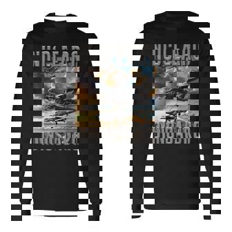 奇妙なミーム 面白い イタリアン ブレインロット ヌクレアロ 恐竜 キッズ 長袖Tシャツ - Kawaiitshirt