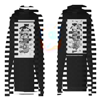 宇宙ユニコーン 長袖Tシャツ - Kawaiitshirt