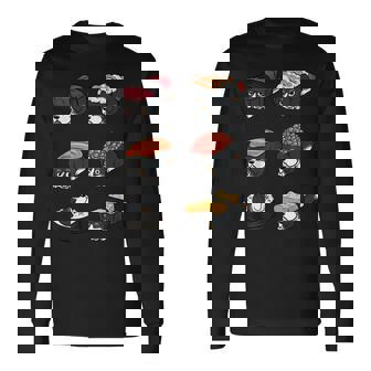 寿司バーニーズマウンテンドッグ 長袖Tシャツ - Kawaiitshirt