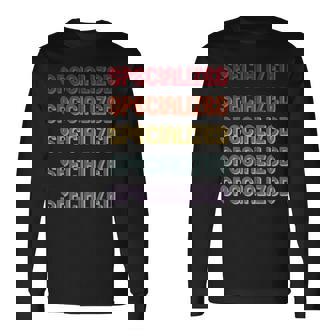 専門 長袖Tシャツ - Kawaiitshirt