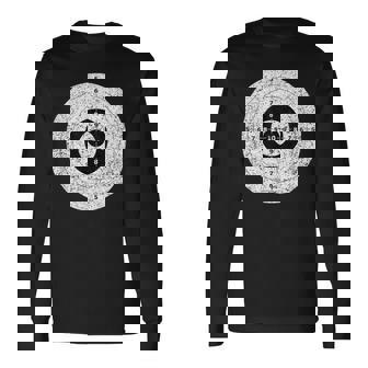 射撃ターゲットガン 射撃範囲 エアソフト ブルズアイ 楽しい 長袖Tシャツ - Kawaiitshirt