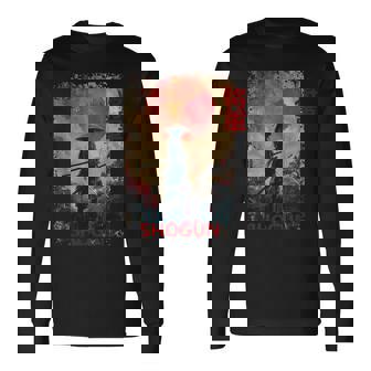 将軍 侍戦士 長袖Tシャツ - Kawaiitshirt