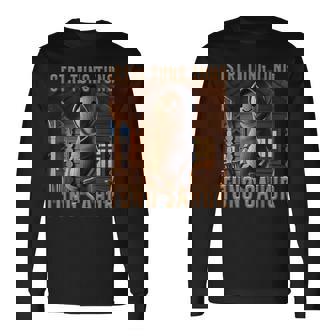 少年 インターネット ミーム 陽気な Ai モンスター イストリ・トゥング トゥン サフール 長袖Tシャツ - Kawaiitshirt