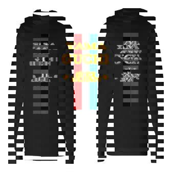 山口 Yamaguchi《フェイクゴールド 金 ロゴ》ブランド パロディ【47都道府県】プレゼント お土産 面白い 長袖Tシャツ - Kawaiitshirt