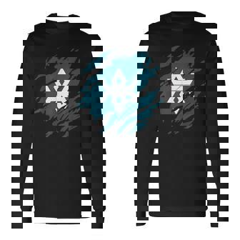 岩手県旗 長袖Tシャツ - Kawaiitshirt