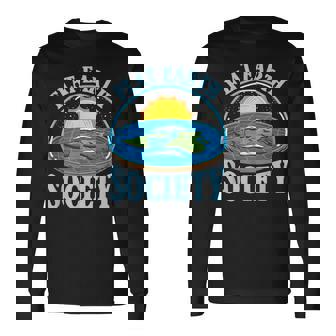 平地球協会フラットアーサー 長袖Tシャツ - Kawaiitshirt