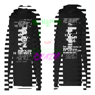 幸せになろう！ 長袖Tシャツ - Kawaiitshirt