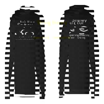 弦理論、物理学の原理概念 長袖Tシャツ - Kawaiitshirt