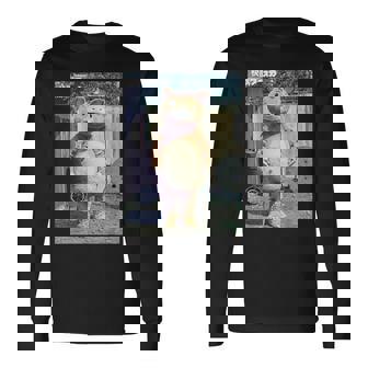 快獣ブースカシリーズ リアルスチール カラー 長袖Tシャツ - Kawaiitshirt