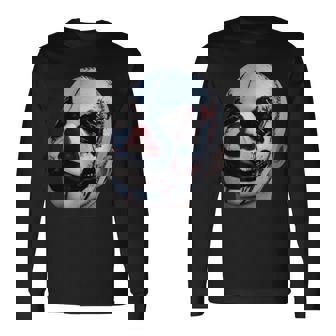 怖い顔 長袖Tシャツ - Kawaiitshirt