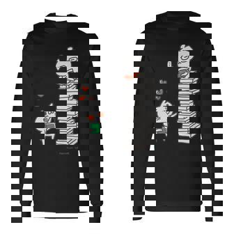 愛しすぎて大好きすぎる。 Book 長袖Tシャツ - Kawaiitshirt