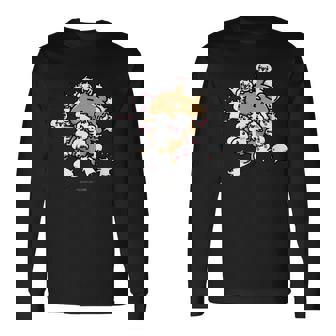 愛しすぎて大好きすぎる。にゃんこいっぱい 長袖Tシャツ - Kawaiitshirt