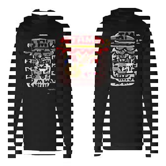 愛しすぎて大好きすぎる。ジャム ダークカラー 長袖Tシャツ - Kawaiitshirt