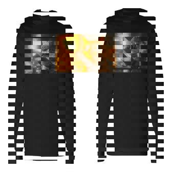 戦車砲身に猫と戦う愛国的な銃の権利 プロガン 長袖Tシャツ - Kawaiitshirt