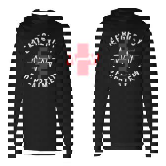 救急科 救急室 医療 長袖Tシャツ - Kawaiitshirt