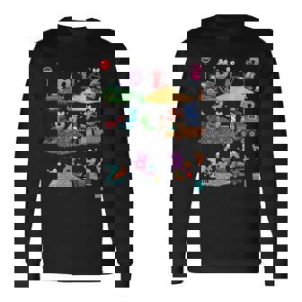 数学の日のコスチューム アイデアに数字付き キッズ 数学 数字 長袖Tシャツ - Kawaiitshirt