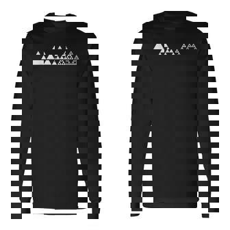 数学シェルピンスキーの三角形フラクタル幾何学数学 長袖Tシャツ - Kawaiitshirt