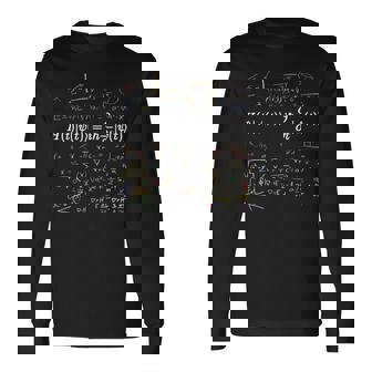 数学シュレディンガー方程式 長袖Tシャツ - Kawaiitshirt