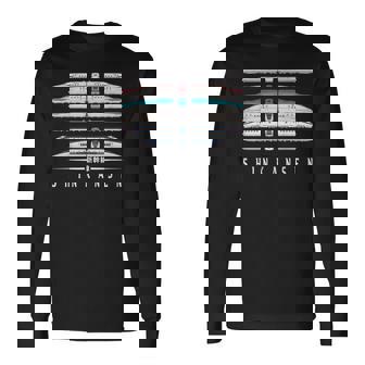 新幹線 新幹線 6パックシリーズ 日本語漢字 日本 長袖Tシャツ - Kawaiitshirt