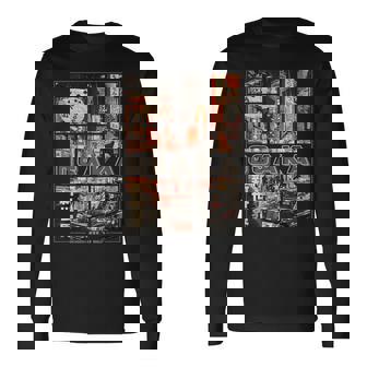 日本 大阪 ヴェイパーウェイヴ 日本語 レトロ な雰囲気 美学 長袖Tシャツ - Kawaiitshirt