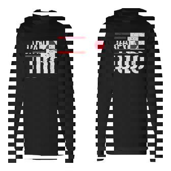 日本 柔道 旗 格闘技 スポーツ 競技 トレーニング 長袖Tシャツ - Kawaiitshirt