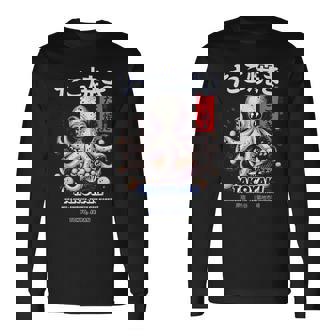 日本のたこ原宿アニメ漫画たこ焼きストリートウェア 長袖Tシャツ - Kawaiitshirt