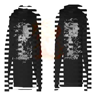 日本の伝統的な弓道アーチェリーアート桜のデザイン。 長袖Tシャツ - Kawaiitshirt